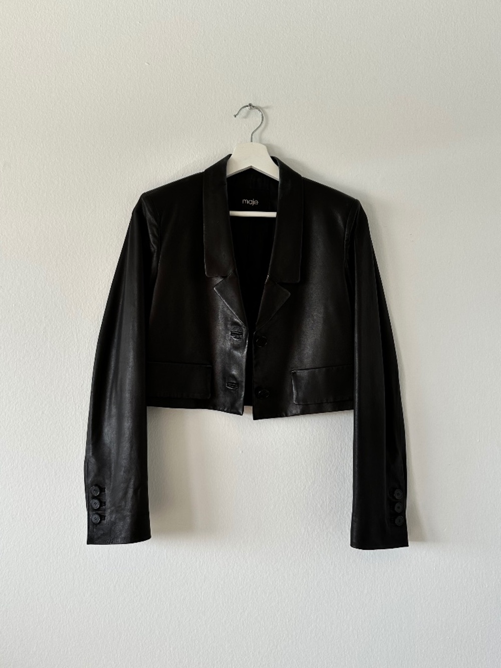 Maje Leather Jacket